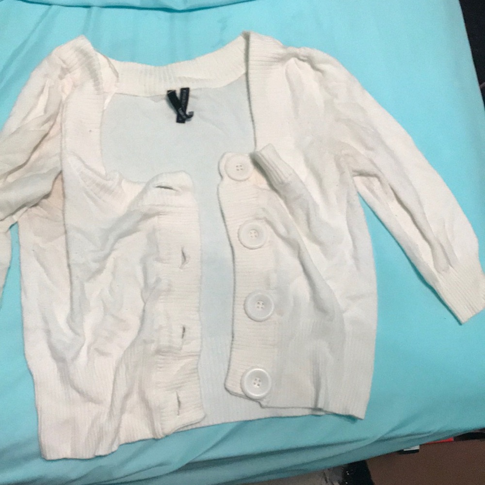 Button up sweater